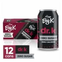 Big K® Dr. K Cola Zero Sugar Soda Cans