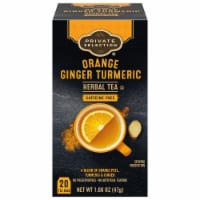 Private Selection® Orange Ginger Turmeric Herbal Tea Bags