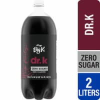 Big K® Dr. K Cola Zero Sugar Soda Bottle