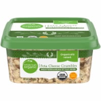 Simple Truth Organic™ Mediterranean Style Herb Feta Cheese Crumbles Perspective: Main
