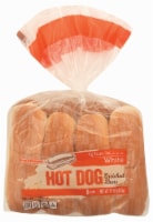 Fred Meyer™ White Hot Dog Buns Perspective: Main