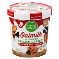 Simple Truth™ Dairy Free Peanut Butter Chip with Oat Milk Base Frozen Dessert Pint