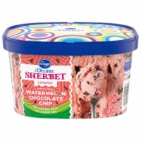 Kroger® Deluxe Lowfat Watermelon Chocolate Chip Sherbert