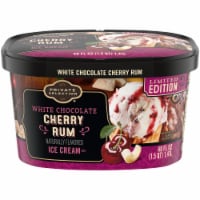 Private Selection® White Chocolate Cherry Rum Ice Cream Perspective: Main