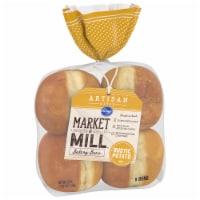 Kroger® Market & Mill Artisan Style Rustic Potato Hamburger Buns Perspective: Main