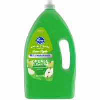 Kroger® Grease Cleaning Antibacterial Green Apple Liquid Dish Soap