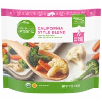 Simple Truth Organic® California Style Blend Frozen Broccoli Cauliflower & Carrots