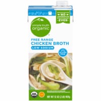Simple Truth Organic®  Low Sodium Free Range Chicken Broth