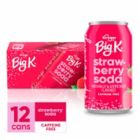 Big K® Strawberry Caffeine Free Soda Cans