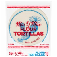 Mas y Mas™ Soft Taco Size Flour Tortillas