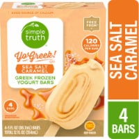Simple Truth® Yo Greek! Sea Salt Caramel Greek Frozen Yogurt Bars