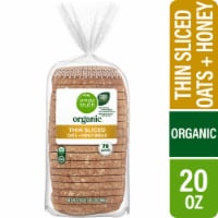 Simple Truth Organic® Oats & Honey Thin Sliced Bread