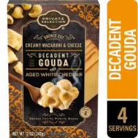 Private Selection® Bronze Cut Decadent Gouda with Aged White Cheddar Creamy Macaroni & Cheese