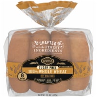Private Selection® Sugar Free 100% Whole Wheat Hot Dog Buns Perspective: Main