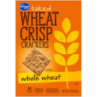 Kroger® Baked Whole Wheat Crisp Crackers Perspective: Main
