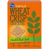 Kroger® Reduced Fat Wheat Crisp Crackers Perspective: Main