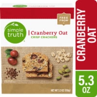 Simple Truth® Cranberry Oat Crisp Crackers