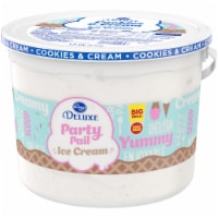 Kroger® Deluxe Cookies & Cream Flavored Ice Cream Family Size Perspective: Main