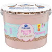 Kroger® Deluxe Party Pail Chocolate Flavored Ice Cream Family Size Perspective: Main