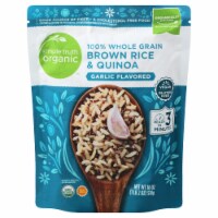 Simple Truth Organic™ Garlic Flavored 100% Whole Grain Brown Rice & Quinoa