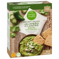 Simple Truth® Ancient Grains Jalapeno Cilantro Rice Crackers