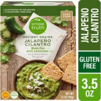 Simple Truth® Ancient Grains Jalapeno Cilantro Rice Crackers, 3.5 oz