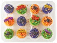 Bakery Fresh White Halloween Decorated & Iced Cupcakes