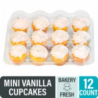 Bakery Fresh Mini Vanilla Cupcakes Perspective: Main