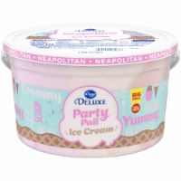 Kroger® Deluxe BIG Deal! Neapolitan Ice Cream Family Size Perspective: Main