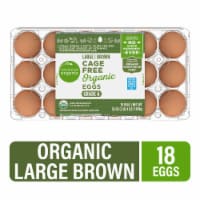 Simple Truth Organic™ Cage Free Large Brown Eggs
