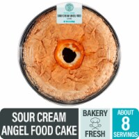 Bakery Fresh Sour Cream Angel Food Cake Perspective: Main