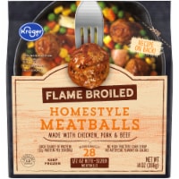 Kroger® Flame Broiled Homestyle Frozen Meatballs
