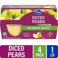Kroger® Diced Pears in 100% Juice Fruit Cups
