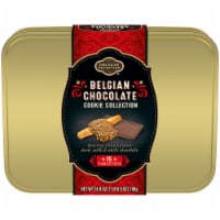 Private Selection® Belgian Chocolate Holiday Cookie Tin Perspective: Main