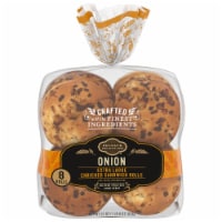 Private Selection™ Extra Large Onion Sandwich Rolls Perspective: Main