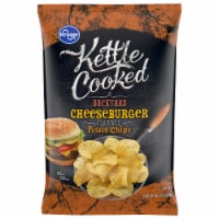 Kroger® Kettle Cooked Backyard Cheeseburger Potato Chips Perspective: Main