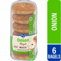 Kroger® Onion Bagels Perspective: Main