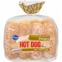 Kroger® Potato Hot Dog Buns Perspective: Main