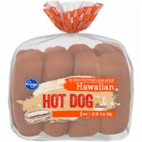 Kroger® Hawaiian Hot Dog Buns Perspective: Main