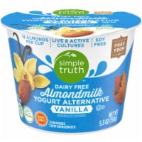Simple Truth™ Vanilla Dairy Free Almondmilk Yogurt Cup Perspective: Main