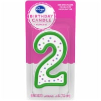 Kroger® Numeral #2 Birthday Candle
