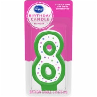 Kroger® Numeral #8 Birthday Candle