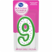 Kroger® Numeral #9 Birthday Candle Perspective: Main