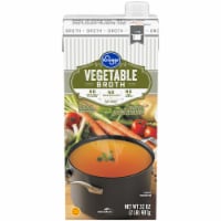 Kroger® Fat Free Vegetable Broth Perspective: Main