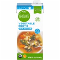 Simple Truth Organic® Gluten Free Low Sodium Vegetable Broth