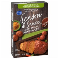 Kroger® Season & Sauce Ancho Chile with Rojo Mole Meatball & Meatloaf Kit