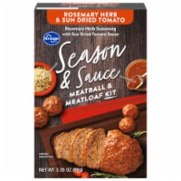 Kroger® Season & Sauce Rosemary Herb & Sun Dried Tomato Meatball & Meatloaf Kit