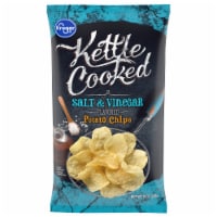 Kroger® Kettle Cooked Salt & Vinegar Flavored Potato Chips Perspective: Main