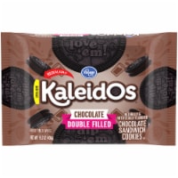 Kroger® Kaleidos™ Chocolate Double Filled Chocolate Sandwich Cookies Perspective: Main