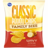 Kroger® Classic Wavy Potato Chips Family Size Perspective: Main